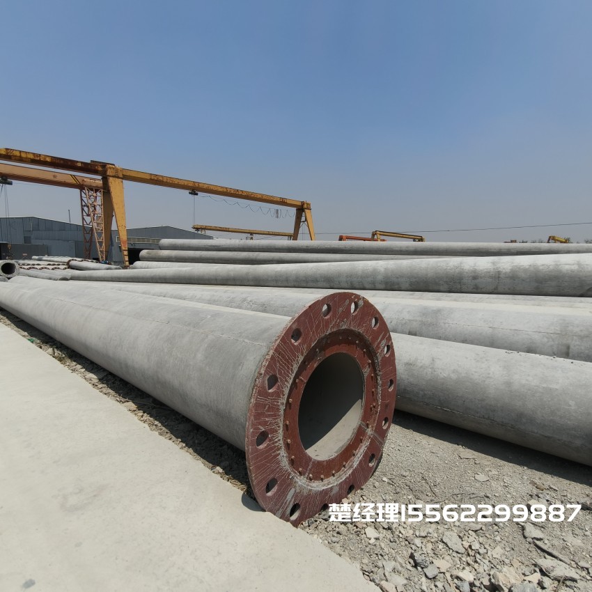 满城12米无拉线电杆